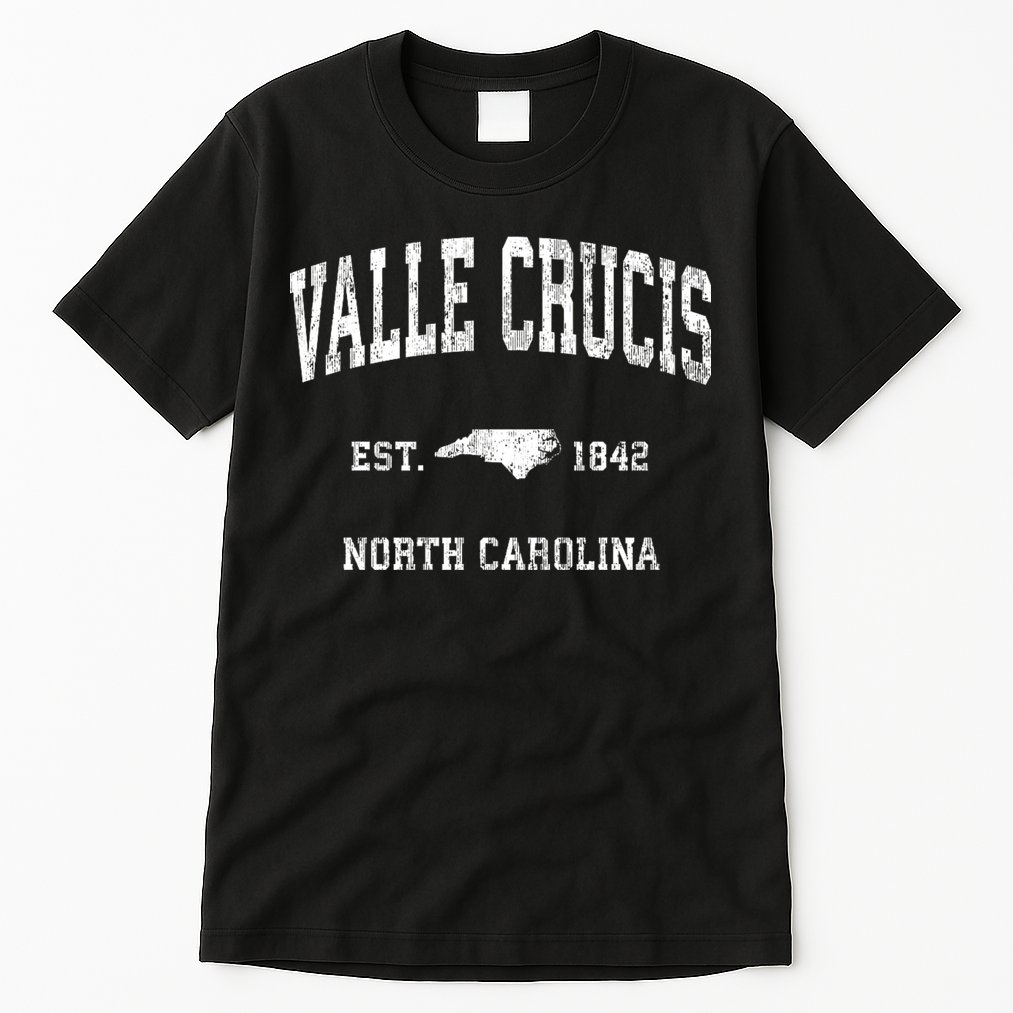 Valle Crucis North Carolina Nc Vintage Athletic Sports Tall T-Shirt