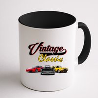Vintage Classic Oldies Cars Mug