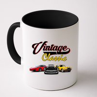 Vintage Classic Oldies Cars Mug