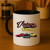 Vintage Classic Oldies Cars Mug