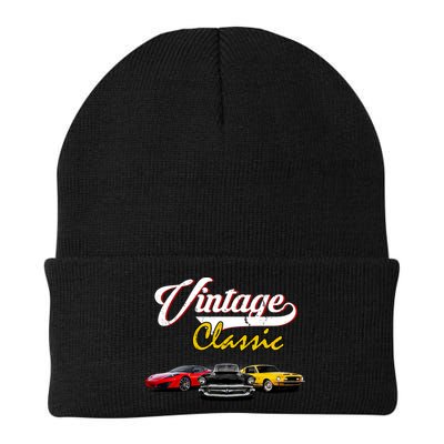 Vintage Classic Oldies Cars Beanie