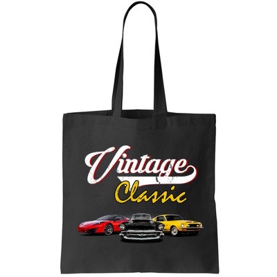 Vintage Classic Oldies Cars Bag