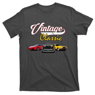 Vintage Classic Oldies Cars T-Shirt