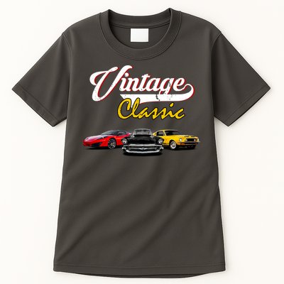 Vintage Classic Oldies Cars Tall T-Shirt