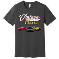 Vintage Classic Oldies Cars Premium T-Shirt