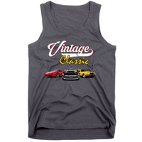 Vintage Classic Oldies Cars Tank Top