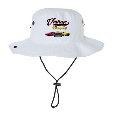 Vintage Classic Oldies Cars Legacy Cool Fit Booney Bucket Hat