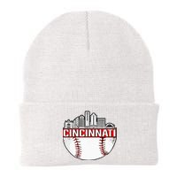 Vintage Cincinnati Ohio Skyline Knit Cap Winter Beanie