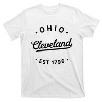 Vintage Cleveland Ohio 1796 Usa Novelty Pride T-Shirt