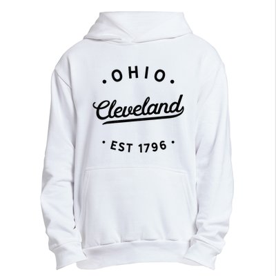 Vintage Cleveland Ohio 1796 Usa Novelty Pride Urban Pullover Hoodie