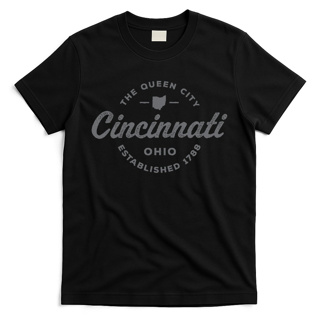 Vintage Cincinnati Ohio 1788 Retro Throwback Souvenir T-Shirt