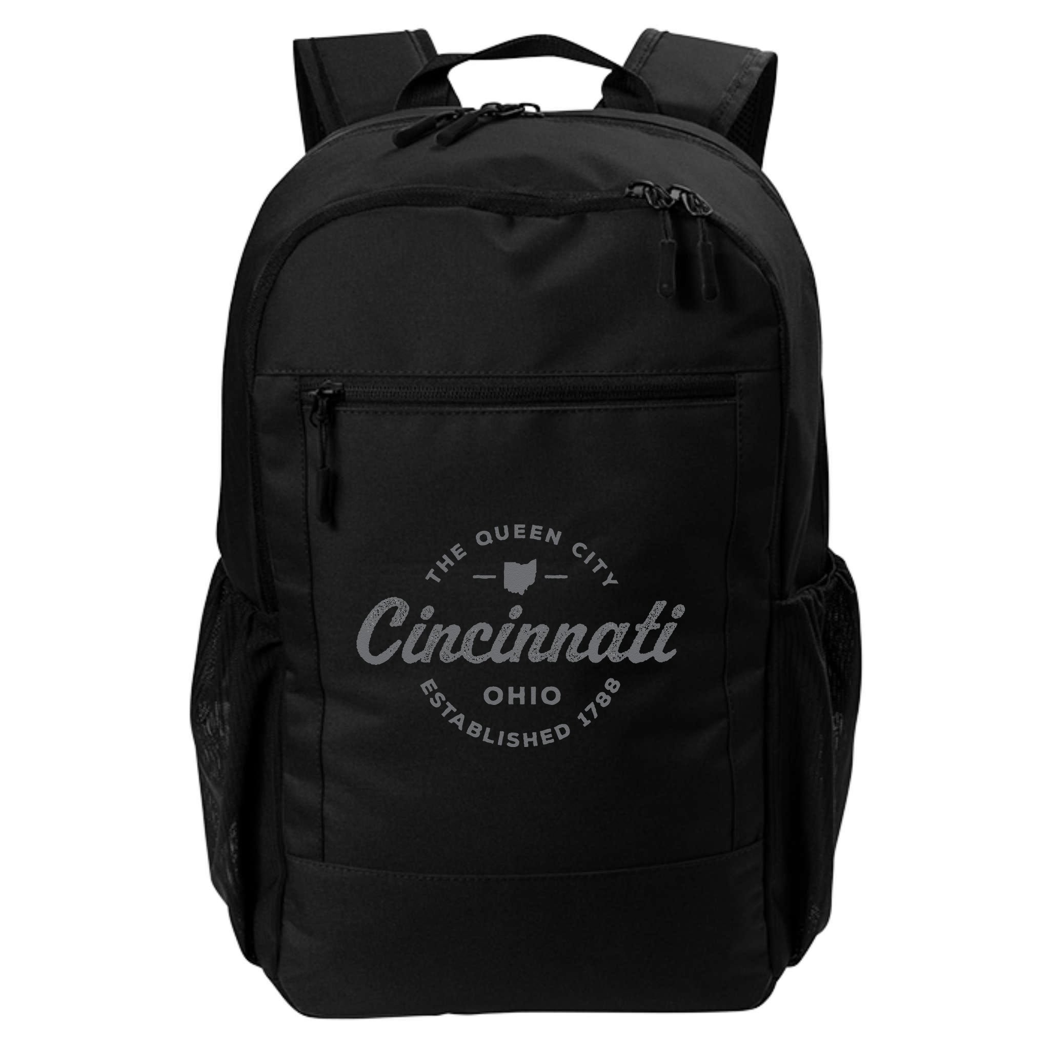 Vintage Cincinnati Ohio 1788 Retro Throwback Souvenir Backpack