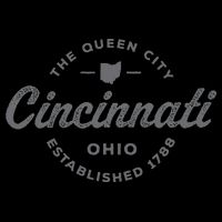 Vintage Cincinnati Ohio 1788 Retro Throwback Souvenir Bucket Hat