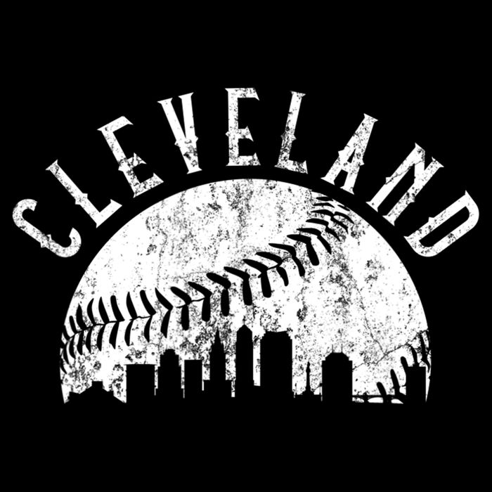 Vintage Cleveland Ohio Skyline Apparel Bucket Hat