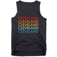 Vintage Cleveland Ohio Retro Travel Souvenir Tank Top