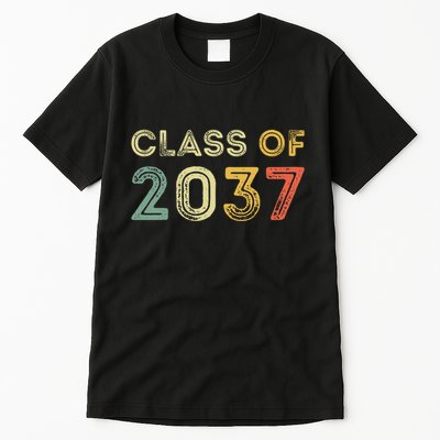 Vintage Class Of 2037 Graduation Senior 2037 Tall T-Shirt