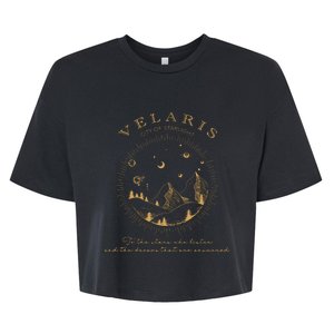 Velaris City Of Starlight The Night Court Bella+Canvas Jersey Crop Tee