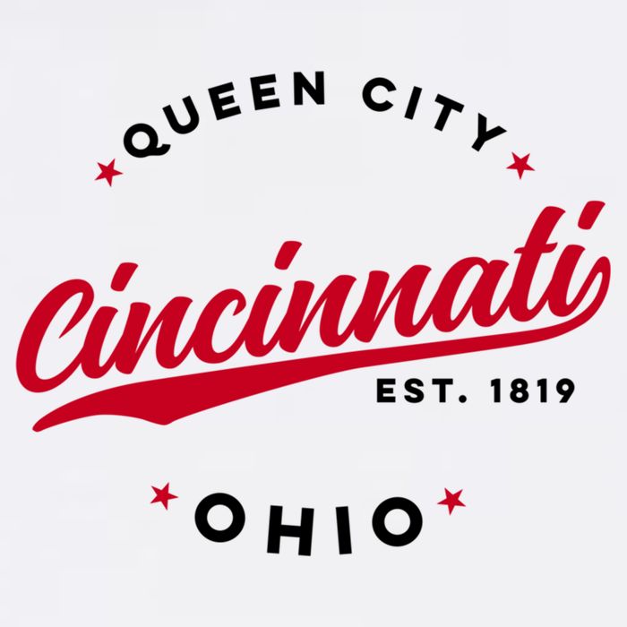 Vintage Cincinnati Ohio Queen City Red Text Meaningful Gift Hat