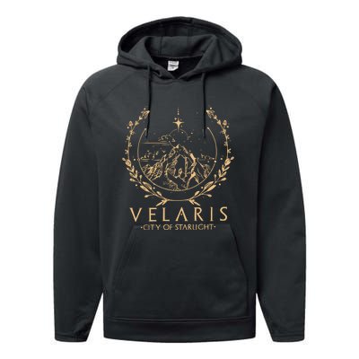 Velaris City Of Starlight The Night Court Performance Fleece Hoodie