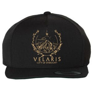 Velaris City Of Starlight The Night Court Wool Snapback Cap