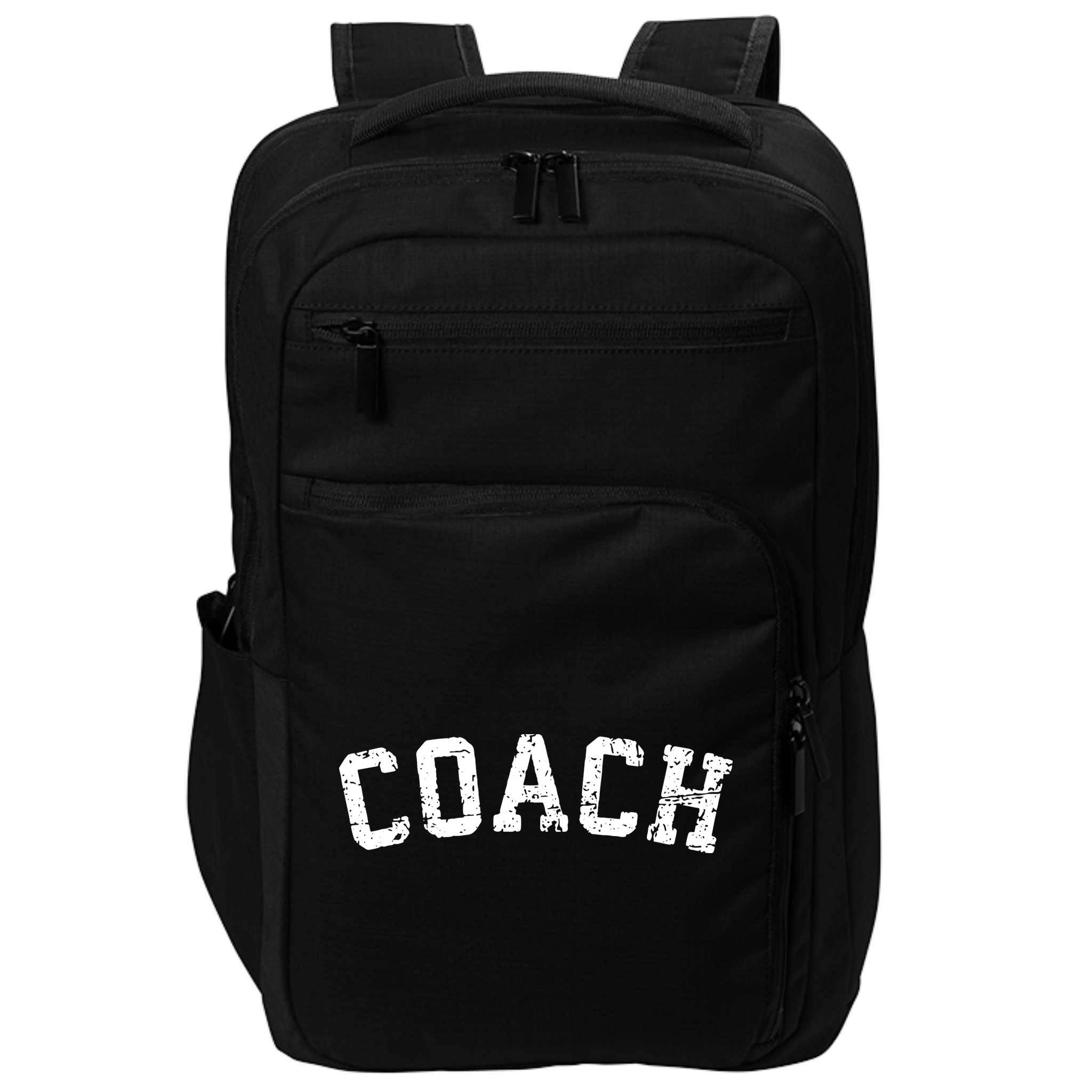 Vintage Coach Old Retro Coachs Gift Sports Tee Impact Tech Backpack