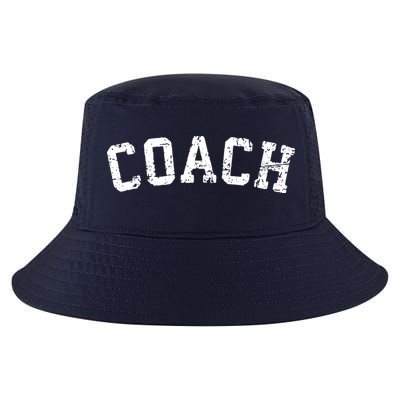 Vintage Coach Old Retro Coachs Gift Sports Tee Cool Comfort Performance Bucket Hat