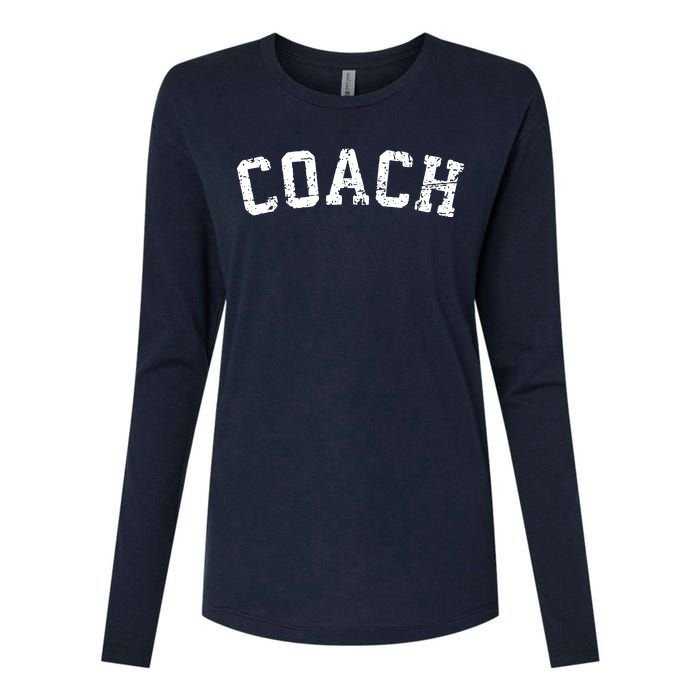 Vintage Coach Old Retro Coachs Gift Sports Tee Womens Cotton Relaxed Long Sleeve T-Shirt