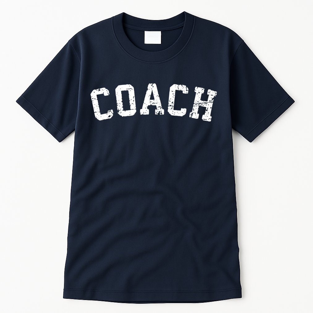 Vintage Coach Old Retro Coachs Gift Sports Tee Tall T-Shirt