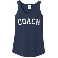 Vintage Coach Old Retro Coachs Gift Sports Tee Ladies Essential Tank