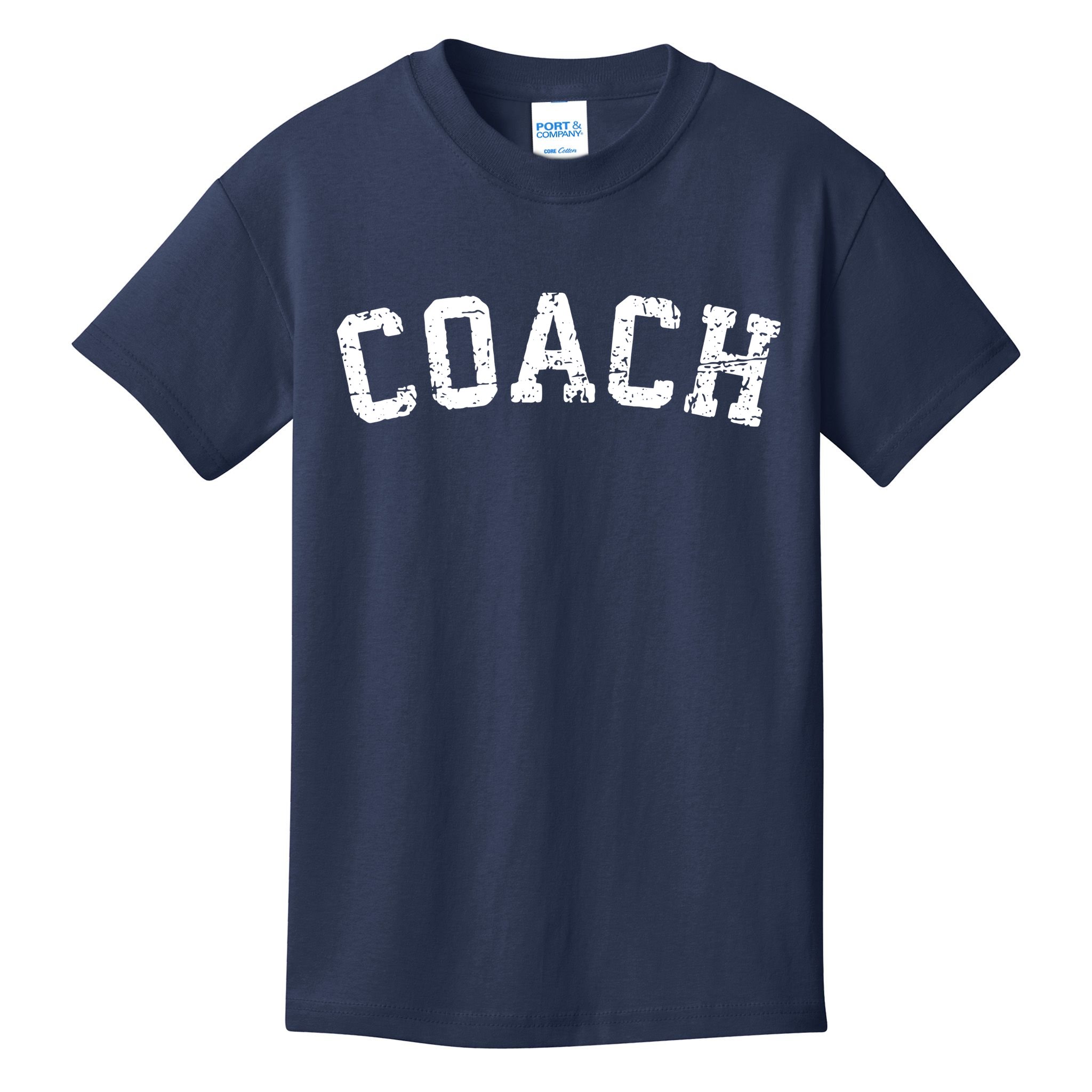 Vintage Coach Old Retro Coachs Gift Sports Tee Kids T-Shirt