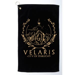 Velaris City Of Starlight Platinum Collection Golf Towel