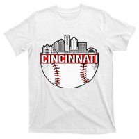 Vintage Cincinnati Ohio Skyline T-Shirt