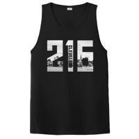 Vintage Cleveland Ohio 216 Area Code Skyline PosiCharge Competitor Tank