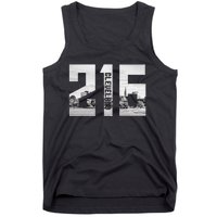 Vintage Cleveland Ohio 216 Area Code Skyline Tank Top