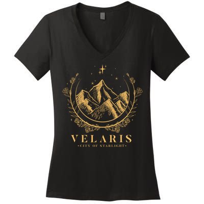 Velaris City Of Starlight Women's V-Neck T-Shirt