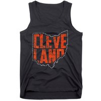 Vintage Cleveland Ohio Retro Souvenir Tank Top