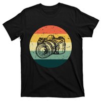 Vintage Camera Photographer Photography Gifts Retro Style T-Shirt