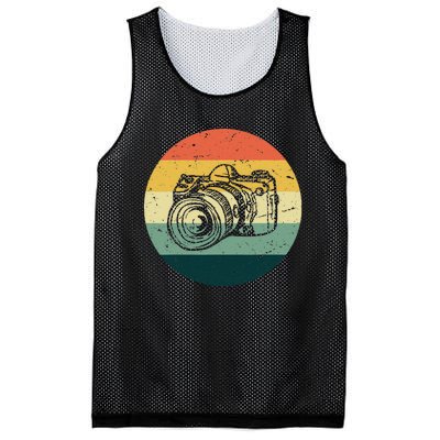 Vintage Camera Photographer Photography Gifts Retro Style Mesh Reversible Basketball Jersey Tank