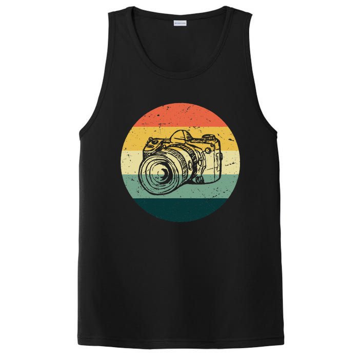 Vintage Camera Photographer Photography Gifts Retro Style PosiCharge Competitor Tank