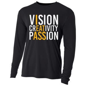 Vision Creativity Passion Cooling Performance Long Sleeve Crew