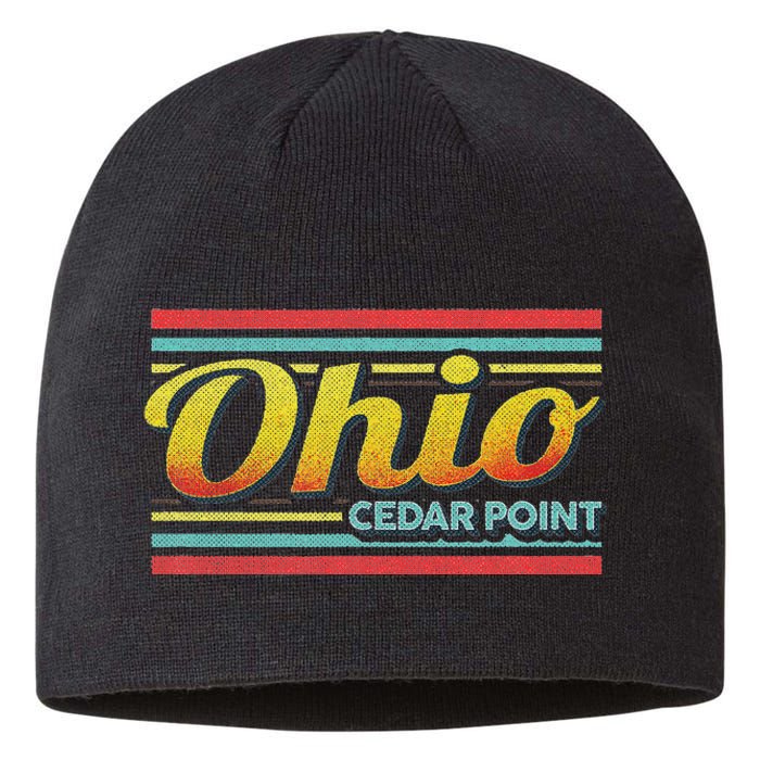 Vintage Cedar Point Ohio Souvenir Gift 70s 80s Style Sustainable Beanie