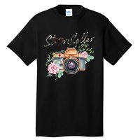 Vintage Camera Photography Lover Photographer Tall T-Shirt