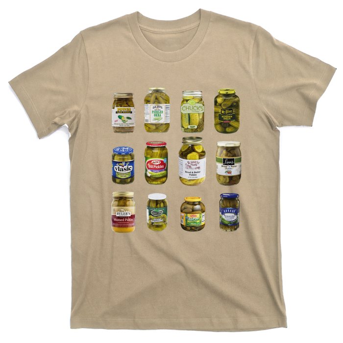 Vintage Canned Pickles Retro Canning Season Canned Pickles T-Shirt