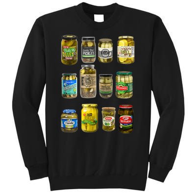 Vintage Canned Pickles Pickle Lovers Homemade Pickles Sweatshirt