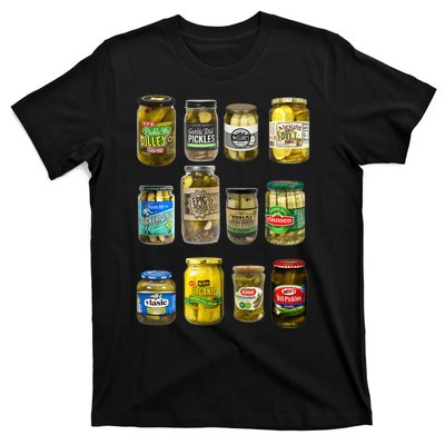 Vintage Canned Pickles Pickle Lovers Homemade Pickles T-Shirt