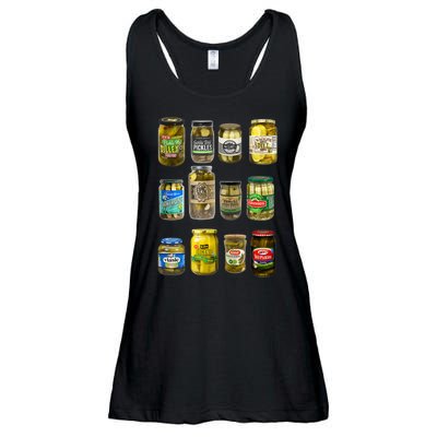 Vintage Canned Pickles Pickle Lovers Homemade Pickles Ladies Essential Flowy Tank