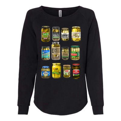 Vintage Canned Pickles Pickle Lovers Homemade Pickles Womens California Wash Sweatshirt