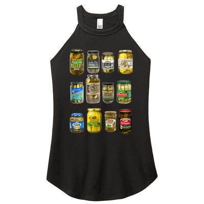 Vintage Canned Pickles Pickle Lovers Homemade Pickles Women's Perfect Tri Rocker Tank