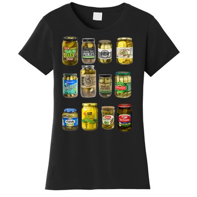 Vintage Canned Pickles Pickle Lovers Homemade Pickles Women's T-Shirt