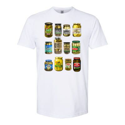 Vintage Canned Pickles Pickle Lovers Homemade Pickles Softstyle CVC T-Shirt